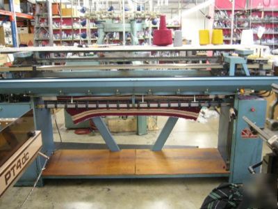 Apm industrial knitting machine-model dt, 7 cut ,180CM