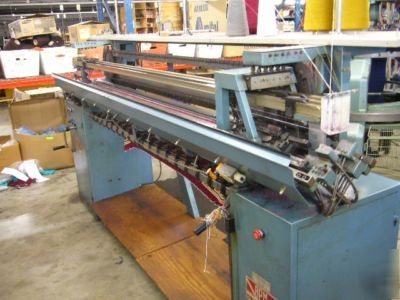 Apm industrial knitting machine-model dt, 7 cut ,180CM