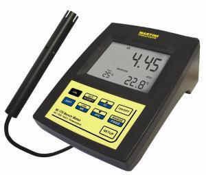 Combined glp ec/tds/nacl/c logging bench meter