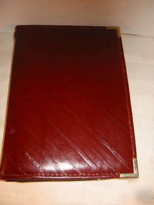 Cordavan leather? organizer /planner