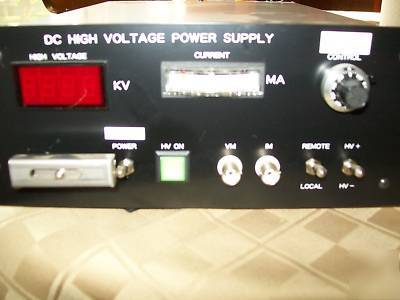 Dc high voltage power supply kyosan electric mfg. co.