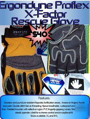 New ergodyne proflex x-factor extrication/rescue gloves