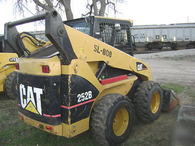 2005 cat caterpillar 252B skid steer loader very nice 
