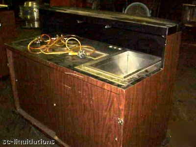 5 ft. bar, on casters, 60