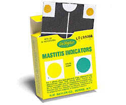 Dairy goat sheep cattle mastitis indicator paper 30CT 