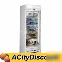 Fricon 17.3 cuft upright glass door cooler merchandiser