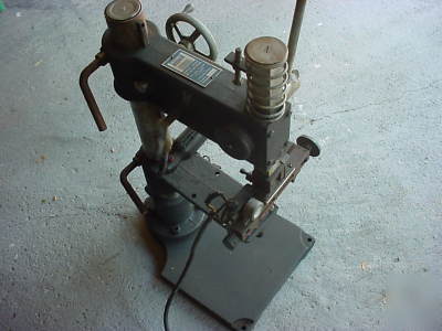Hot stamp gold foil howmet hp model large 10 press