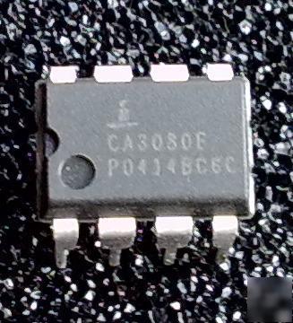 Intersil CA3080 / CA3080E 8-pin dil variable gain amp