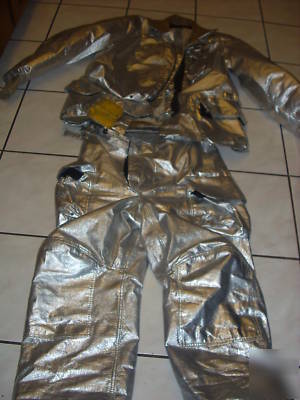 Janesville fire fighter suit.