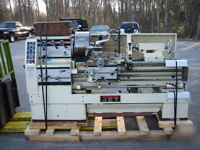 Jet 1440 geared head engine lathe