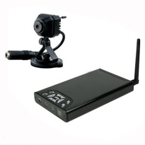 Kjb 2.4 wireless color camera with dvr receiver