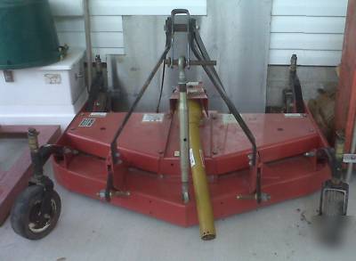 Kubota B7410 tractor loader bushog mower no backhoe