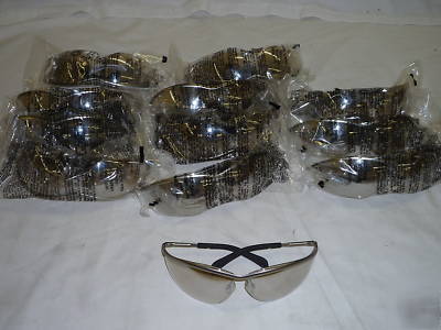 New 12 crews KD219 klondike safety glasses metal frames 