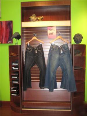 Retail store fixtures mannequins display security sys++