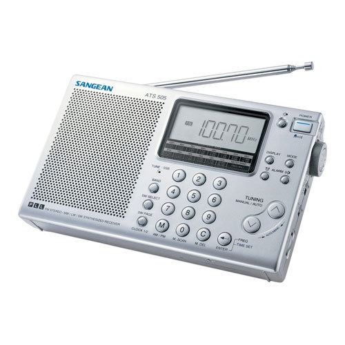 Sangean fm stereo synthesized world receiver