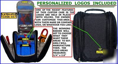 Soft case for fluke 87 189 289 123 789 867B - any meter