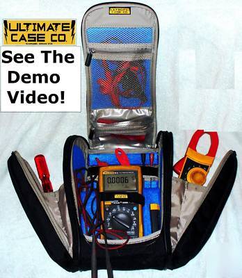 Soft case for fluke 87 189 289 123 789 867B - any meter