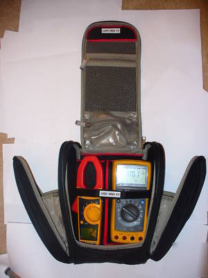 Soft case for fluke 87 189 289 123 789 867B - any meter