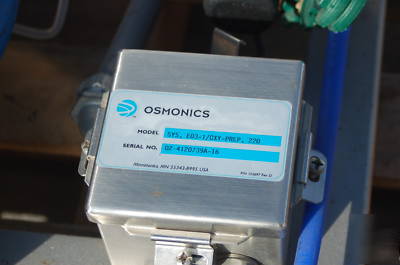 Osmonics ozonator ozone generator 285+atf oxygen module