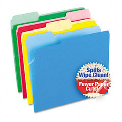 Pendaflex 48440 pendaflex cutless file folders, 1/3 cut