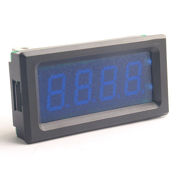 20V blue led digital volt meter car voltage tester