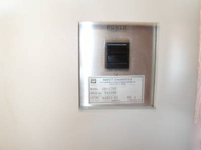 Abbott cell-dyn system 1700 hematology tissue analyzer