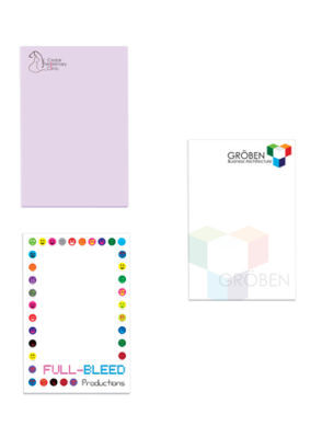 Bic sticky pads notepads cheap personalized promotional