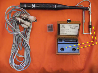 Bruel & kjaer b&k sound intensity set probe type 3520 