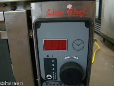 Cadco model capo-303 line chef countertop combi oven 