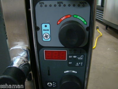 Cadco model capo-303 line chef countertop combi oven 