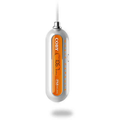 Coby CX61 pocket fm scan radio digital display