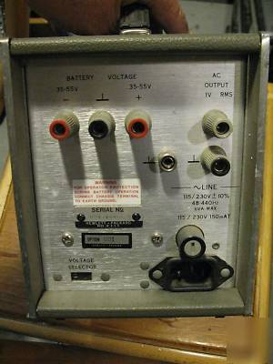Hp 400 gl wideband ac voltmeter