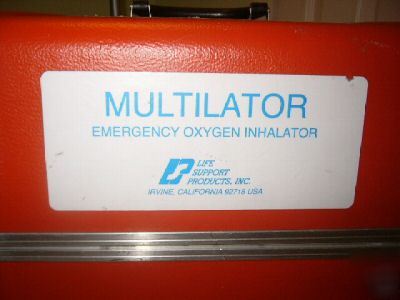 Lsp multilator oxygen emergency room medical ambulance