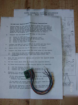 Midland 22-as autosquelch & 22 channel conversion kit