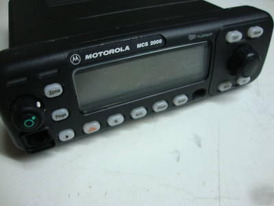 Motorola MCS2000 vhf 25W radio M01KHM9PW5BN model ii