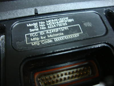 Motorola MCS2000 vhf 25W radio M01KHM9PW5BN model ii