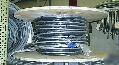 New 200' copper 6/3 tray cable ng aerial messenger