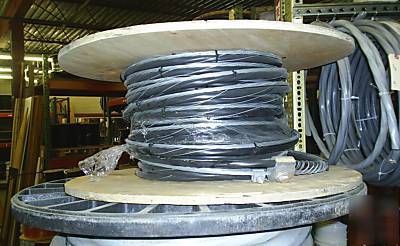 New 200' copper 6/3 tray cable ng aerial messenger