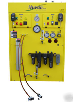 New scuba shop compressor and nitrox membrane system. 