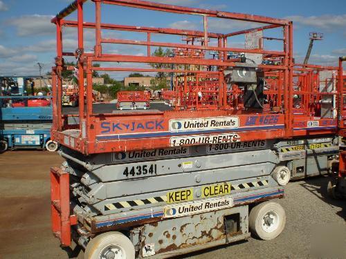 Skyjack 4626 scissor 24-26FT 46-68 