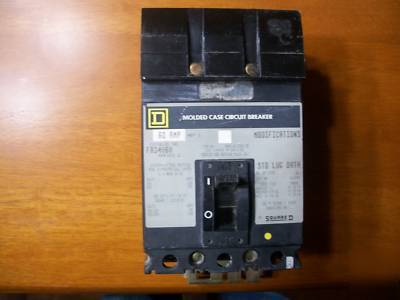 Square d breaker molded case FA34060