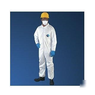 Tyvek coveralls by dupont TY125S 1 case of 25 suits 4X