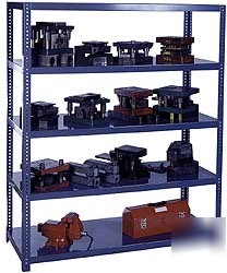 Five shelf high capacity storage rack msrp $800.00