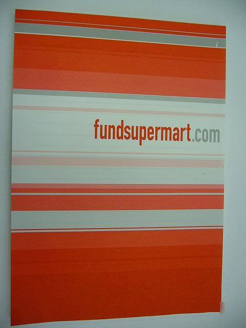Fundsupermart.com notepad note pad writing pad memo pad