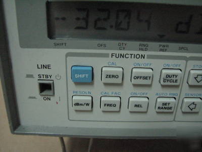 Hp agilent 437B power meter with 8483A sensor-working