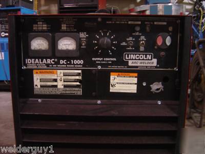Lincoln idealarc DC1000 amp welder welding miller nice