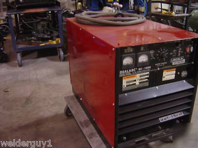 Lincoln idealarc DC1000 amp welder welding miller nice