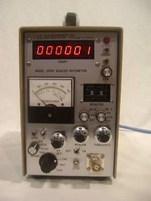 Ludlum measurements 2200 scaler ratemeter