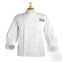 New lot of 2 palermo executive chef coats large irr 