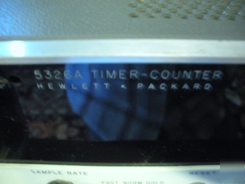 Agilent hp 5326A timer counter
